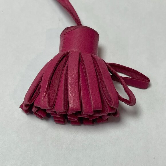 Hermes Anemone Milo Lambskin Leather Carmencita Page Marker - Pink - Preowned - Picture 3 of 9